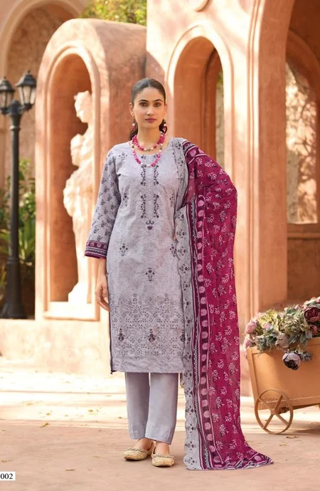 Bin Saeed Lawn Collection Vol 25 By Shraddha Cotton Pakistani Suits Wholesalers In Surat